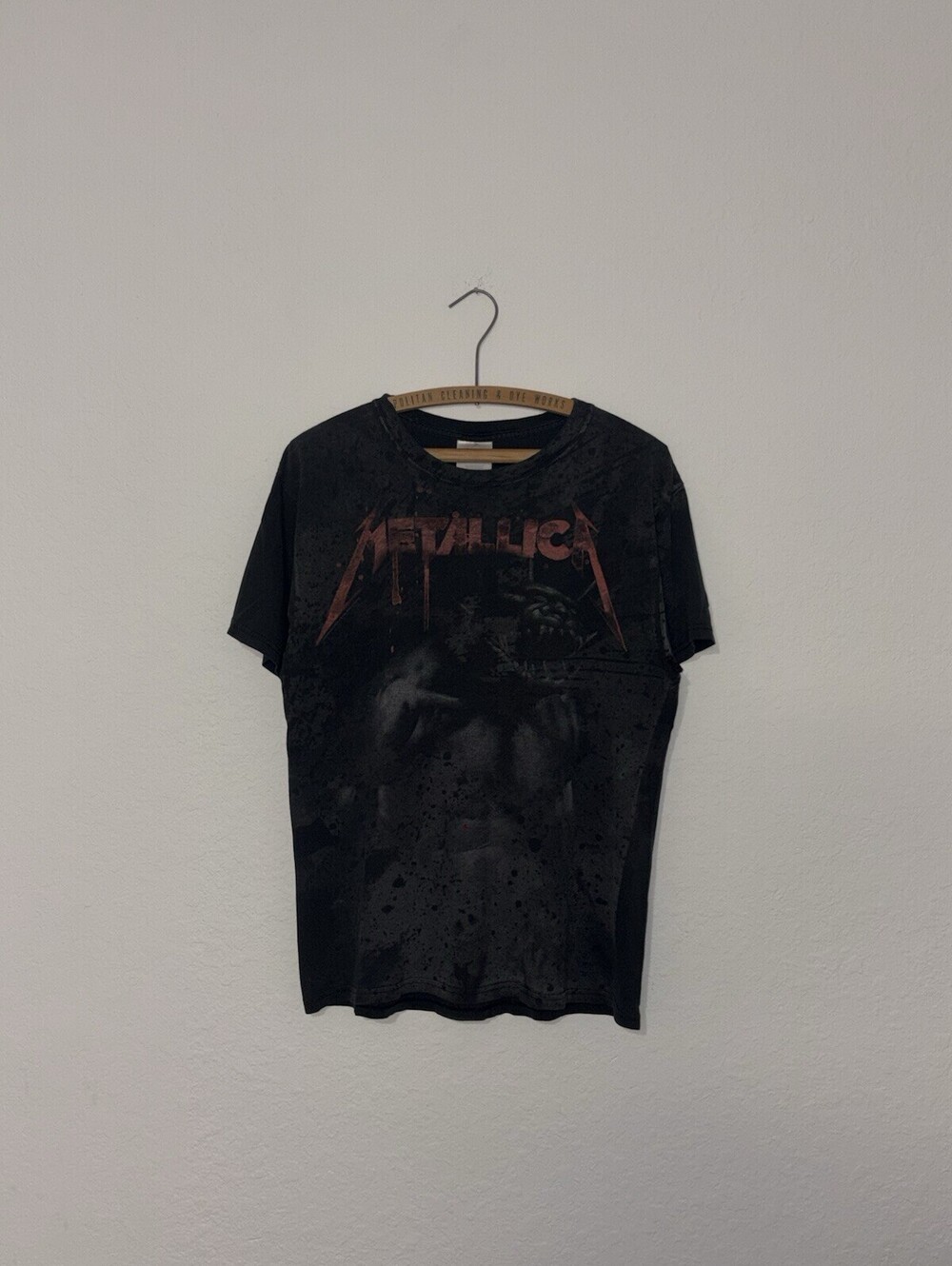 Vintage 2010 Metallica Jump In The Fire All Over Print AOP Shirt Size Men’s M